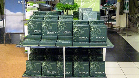 Macy's Organic Frango Mints Table Display