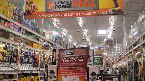 The Home Depot 'Ultimate Power Deal' Merchandising