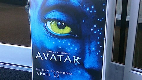 Best Buy 'Avatar' A-Board