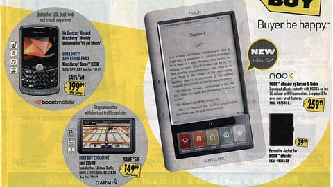 Best Buy BN eReader Circular Feature