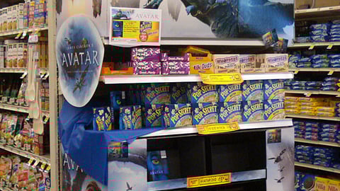 Jewel-Osco 'Avatar' Incentive Endcap 