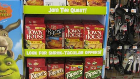 Kellogg 'Shrek the Third' Floorstand