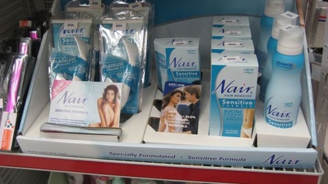 Nair Sensitive Formula Shelf Tray
