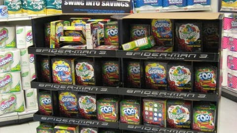 General Mills 'Spider-Man 3' Half-Pallet Display