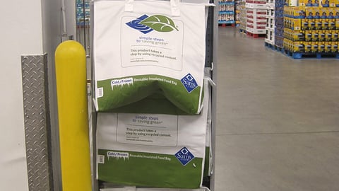 Sam's Club Insulated Food Bags Display