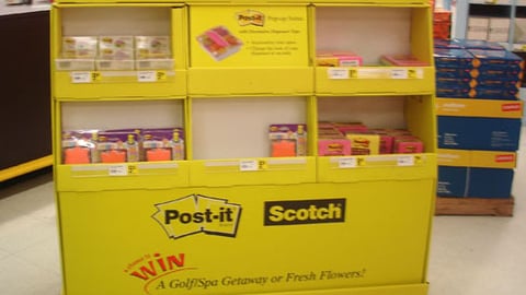 3M Sweeps Pallet Display