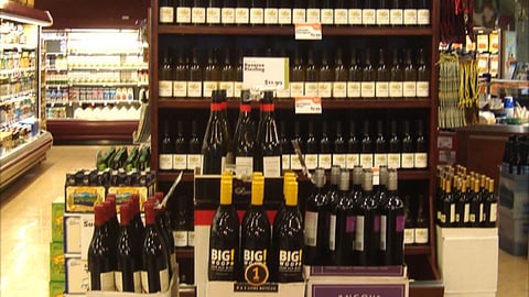 Whole Foods 'Wines from Australia' Display