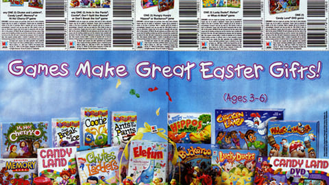 Milton Bradley Easter FSI