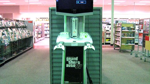 Xbox 360 "Grand Theft Auto IV" Demo Station