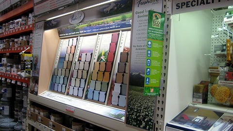 Home Depot Freshaire Choice In-Line Display