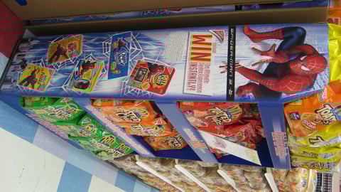 Nabisco 'Spider-Man 3' Side Panel