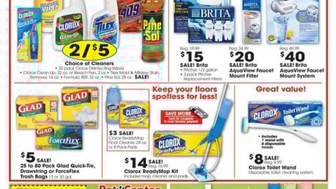 Walgreens Clorox Feature