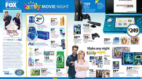 Walmart 'Family Movie Night' Feature