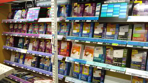 Office Depot Avery In-Line Display