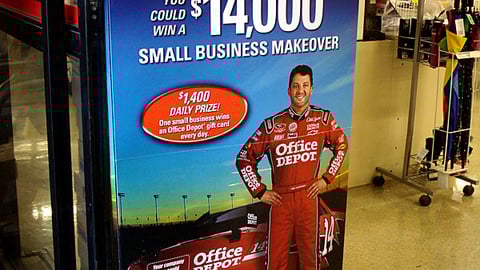 Office Depot 'Official Small Business' Security Wrap