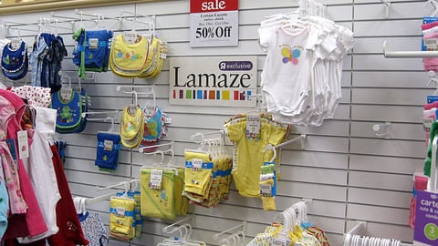 Babies "R" Us Lamaze Slatwall