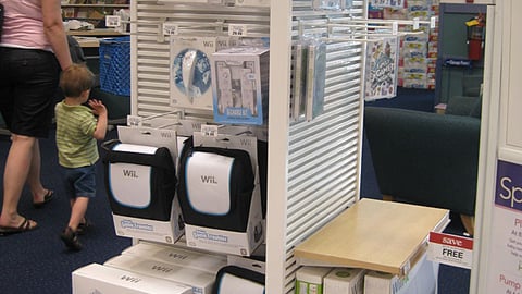 Babies "R" Us Wii Display