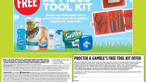 Supervalu/P&G Tool Kit Offer