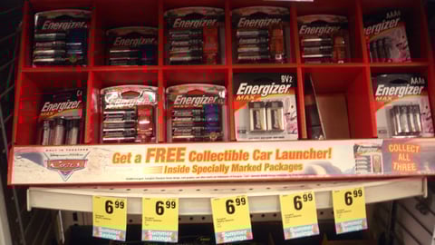 Energizer 'Cars' Shelf Tray