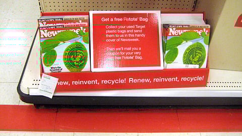 'Newsweek' Target Shelf Tray