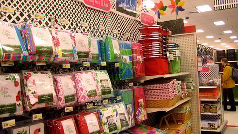 Target 'Party on a Whim' Merchandising