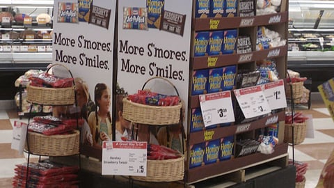 Kraft Hershey 'More S'mores' Pallet Display