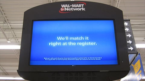 Walmart 'We'll Match It" Smart Network Ad