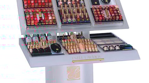 Estee Lauder Color Station Tester Stand