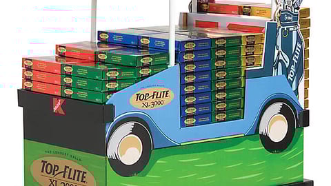 Spalding Golf Cart Display