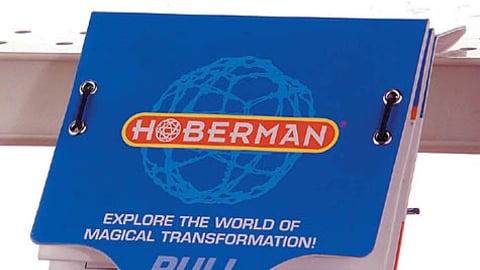 Hoberman Shelf Display