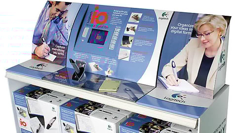 io Personal Digital Pen Interactive Endcap