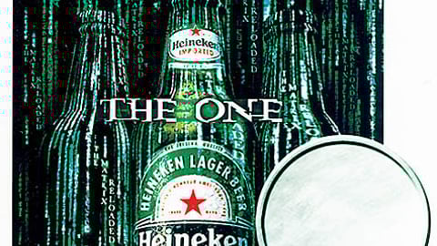 Heineken 'Matrix Reloaded' Graphics