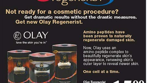 Safeway/Oil of Olay Regenerist