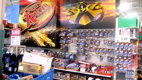 Toys "R" Us 'Speed Racer' Display