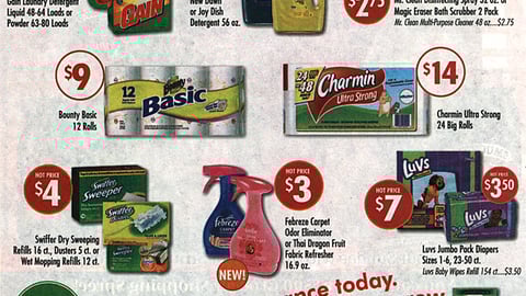 Family Dollar P&G 'Future Friendly' FSI