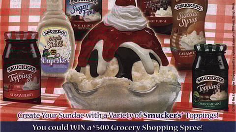 Smucker's 'Cover Up' FSI