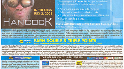 Best Buy 'Hancock' Sweeps Feature