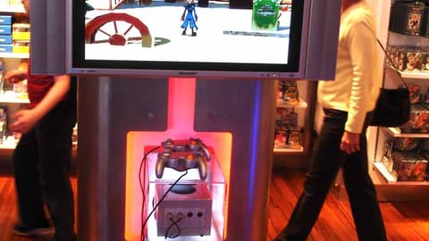 Nintendo World Gamecube Kiosk