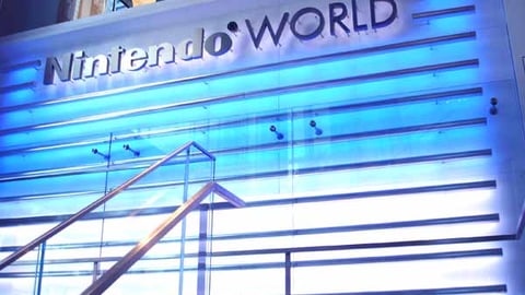 Nintendo World Sign