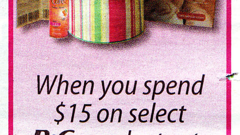 Rite Aid/P&G Offer Feature