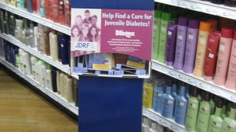 Blistex Juvenile Diabetes Shipper