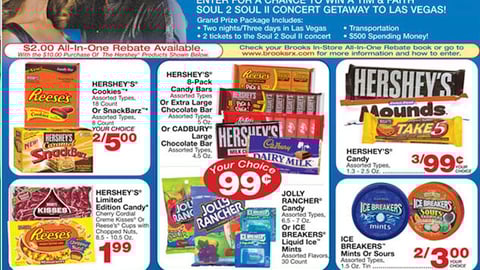 Eckerd/Brooks Hershey's Sweeps Feature