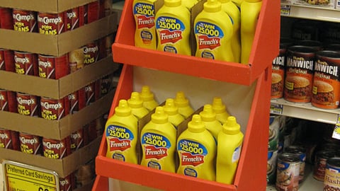 French's 'Win $25,000' Shipper