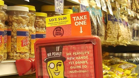Planters Coupon Dispenser
