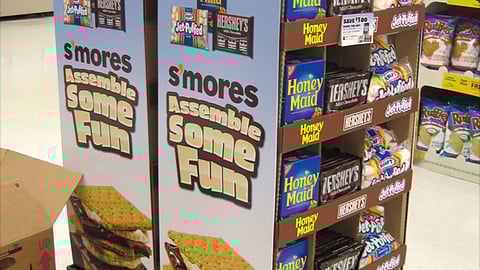 Kraft Hershey's 'Assemble Some Fun' Floorstands