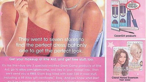 Rite Aid Glam Camp Ad