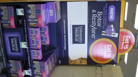 CVS University Medicals Endcap Display