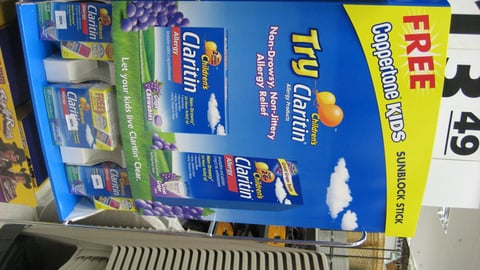 Claritin Promotional Power Wing