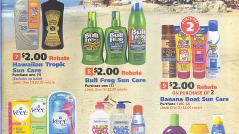 Eckerd Sun Care Rebate Feature