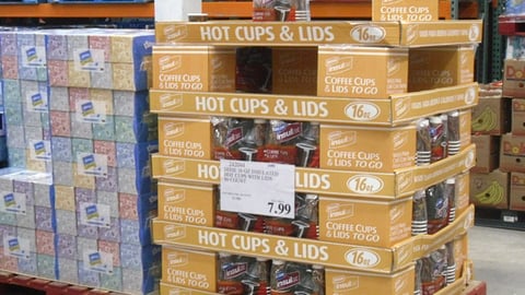 Coffee Cups to Go Pallet